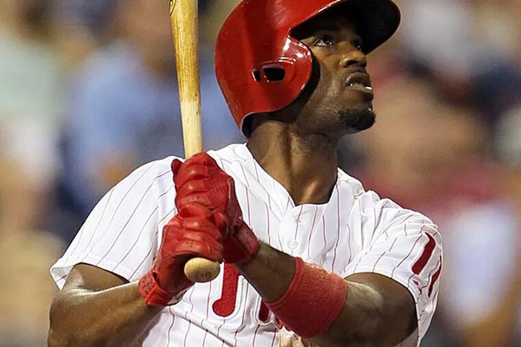 The Phillies' Jimmy Rollins. (Yong Kim/Staff Photographer)