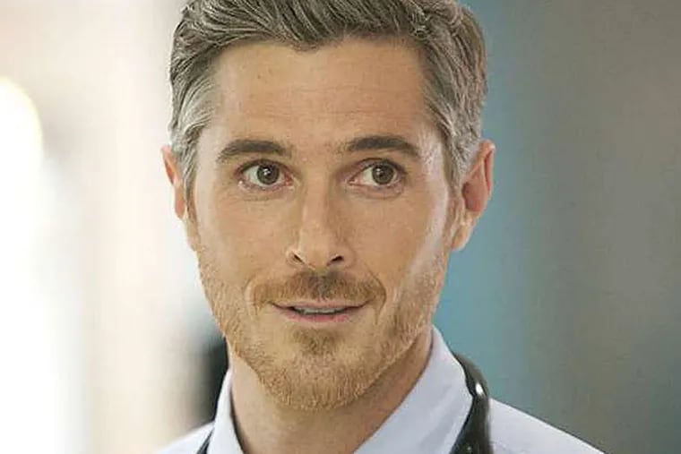 Dave Annable plays a physician on "Red Band Society," about a group of hospitalized teenagers in Los Angeles. (ANNETTE BROWN / FOX)