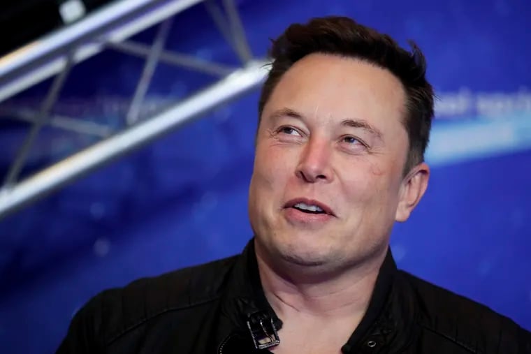 Elon Musk, shown in December 2020.