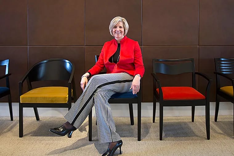Lynn Utter, president and chief operating officer of Knoll Inc. in East Greenville. DAVID SWANSON / Staff Photographer