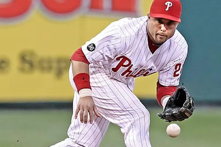 Placido Polanco could return to the Phillies lineup today. (Steven M. Falk / Staff file photo)