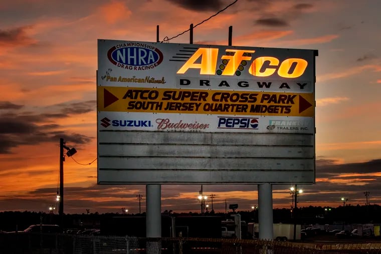 The scene at Atco Raceway July 28, 2020.  The quarter-mile drag strip could be closing after 60 years and there's a growing number of people who want to prevent that from happening.