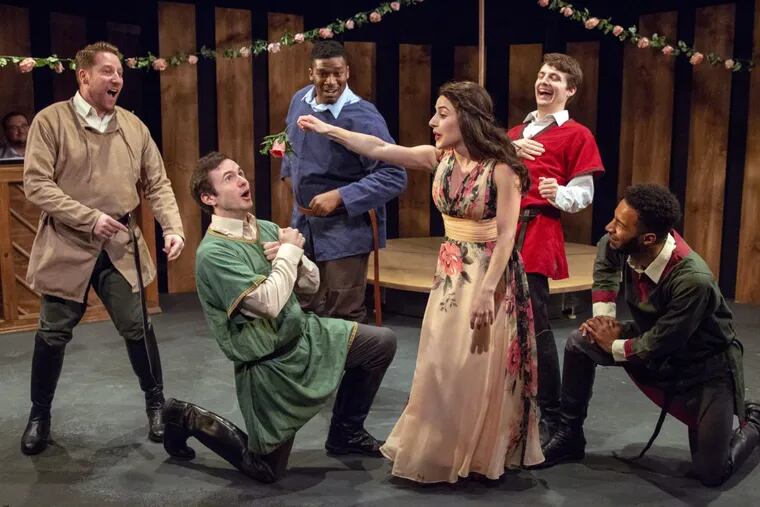 The cast of “Camelot” at Act II Playhouse in Ambler gets the emotional balance right.