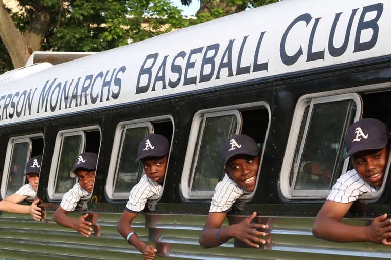 The Anderson Monarchs get a feel for life in the old Negro Leagues, and it starts with a vintage 1947 bus, with no air conditioning.