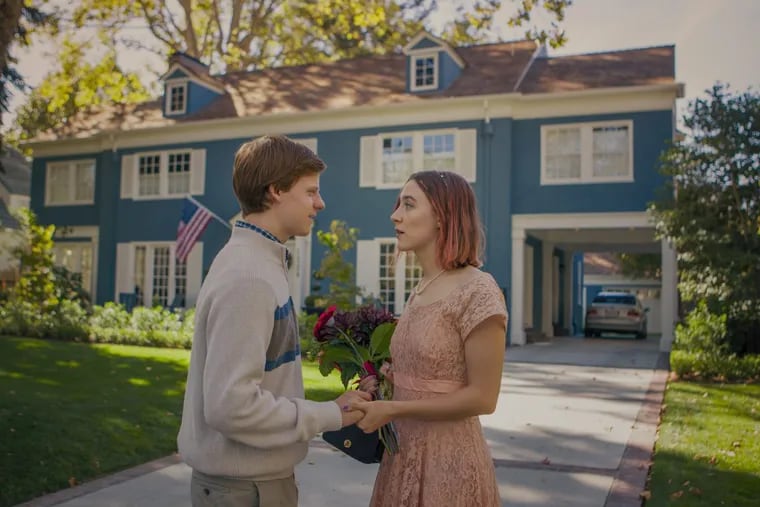 Saoirse Ronan and Lucas Hedges in ‘Lady Bird.’ 4)