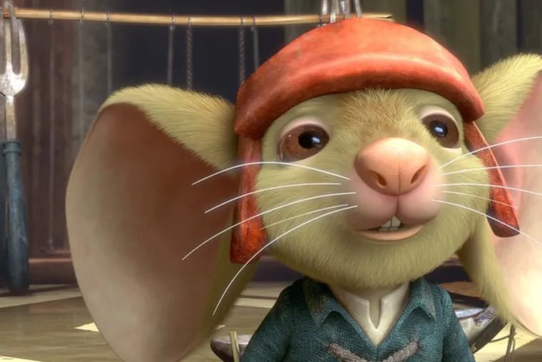 Matthew Broderick provides the voice of main mouse Despereaux.