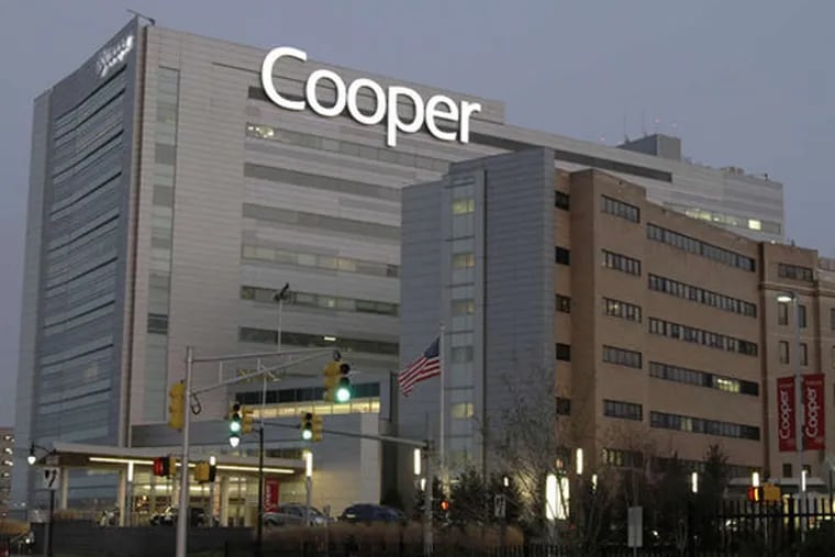 Cooper University Hospital in Camden, NJ.