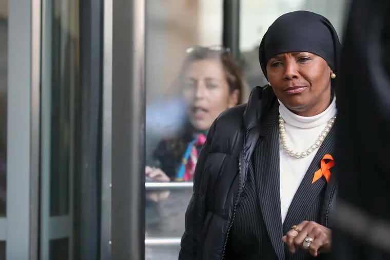 Former State Rep. Movita Johnson-Harrell left the Stout Center for Criminal Justice after pleading guilty to theft charges related to her nonprofit, Motivations Education & Consultation Associates (MECA) in January.