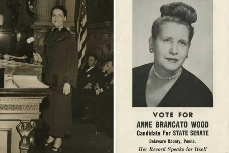 Anne Brancato became the first-ever woman elected as a Democrat in the Pennsylvania State Legislature in 1932.