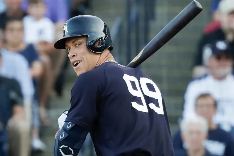 Yankees slugger Aaron Judge is in the middle of one of the most potent lineups in the majors.