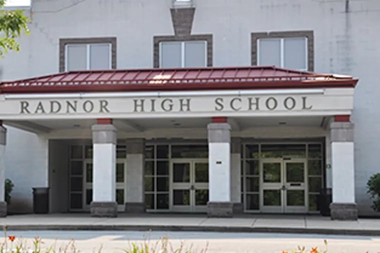 Students at Radnor High School will start school almost an hour later next year.