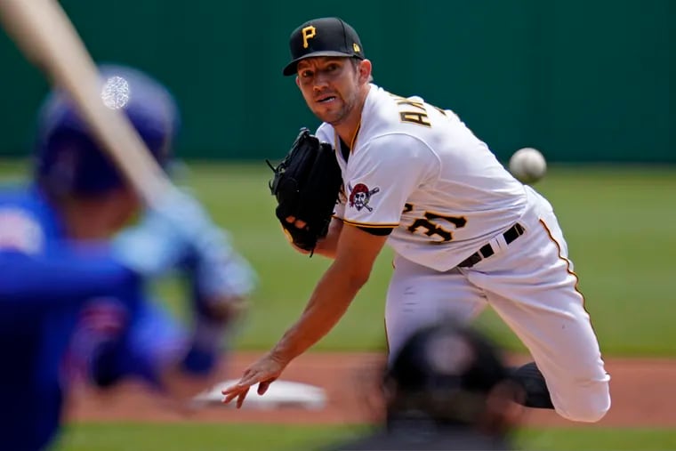 The Phillies' deal with the Pittsburgh Pirates for starting pitcher Tyler Anderson fell through.