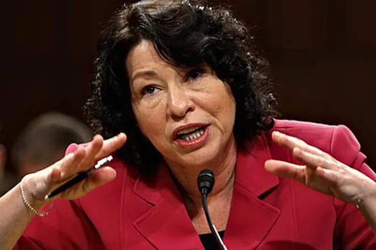 If confirmed, Sonia Sotomayor would be the first ever Hispanic justice on the Supreme Court. (J. Scott Applewhite / AP)