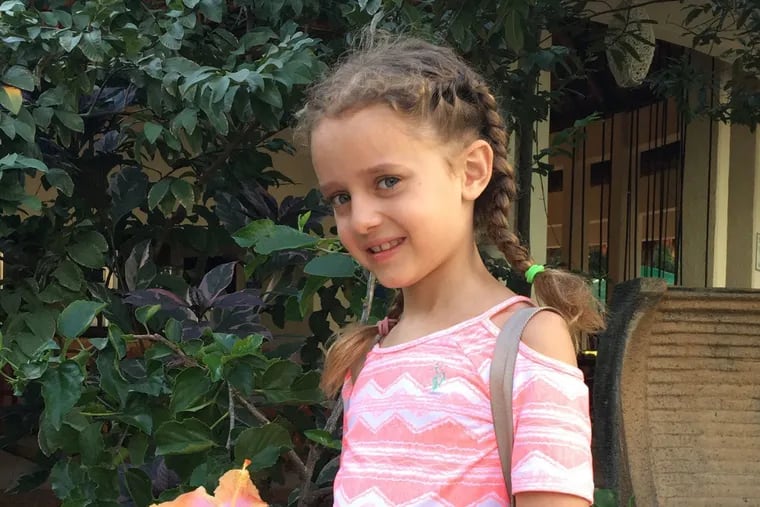 The chronic illness seriously damaged Vivienne Weil's voice. The 8-year-old has blossomed recently after a new treatment restored it. Her mother says she is eagerly making new friends and has become "a happy, babbly little girl."
