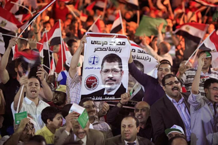 Mohammed Morsi&rsquo;s Muslim Brotherhood reneged on pledges not to contest more than 30 percent of parliamentary seats and not to field a candidate for president. AMR NABIL / Associated Press, File)