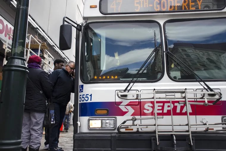 "Transit first" is one of the priorities set out in Philadelphia's new transportation plan.