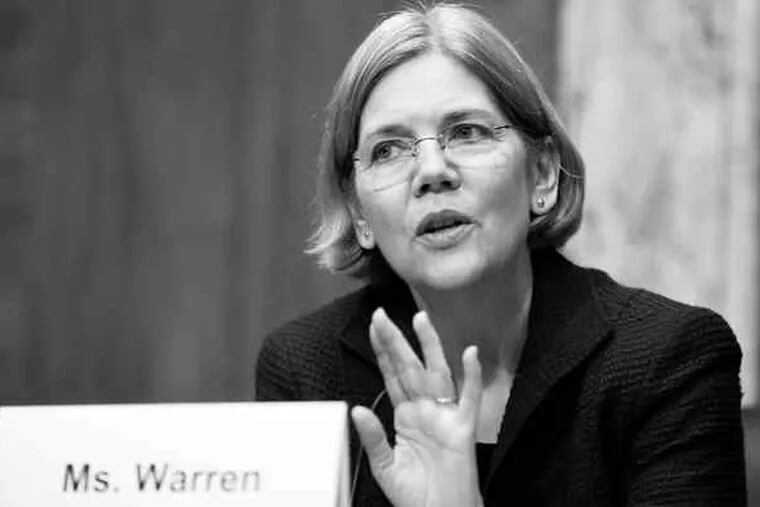 Elizabeth Warren, who heads Congress' bailout oversight panel, pushed for protections in a Consumer Financial Protection Agency. It narrowly survived a House vote on regulatory reform.