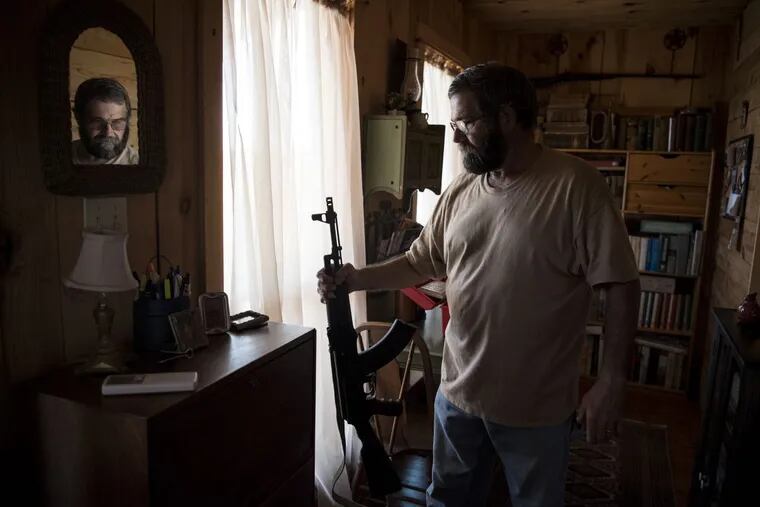 Sutherland Springs, Texas, resident Kevin Langdon owns about 50 guns. In the small town, he said, “Everyone has everyone else’s back, and guns are how we keep one another safe.”