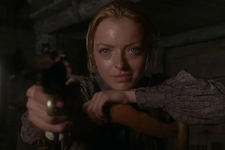 Francesca Eastwood plays a rebellious teen in Outlaws and Angels.