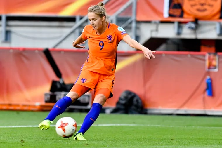 Vivianne Miedema helped the Netherlands win the European Championship on home soil two years ago.
