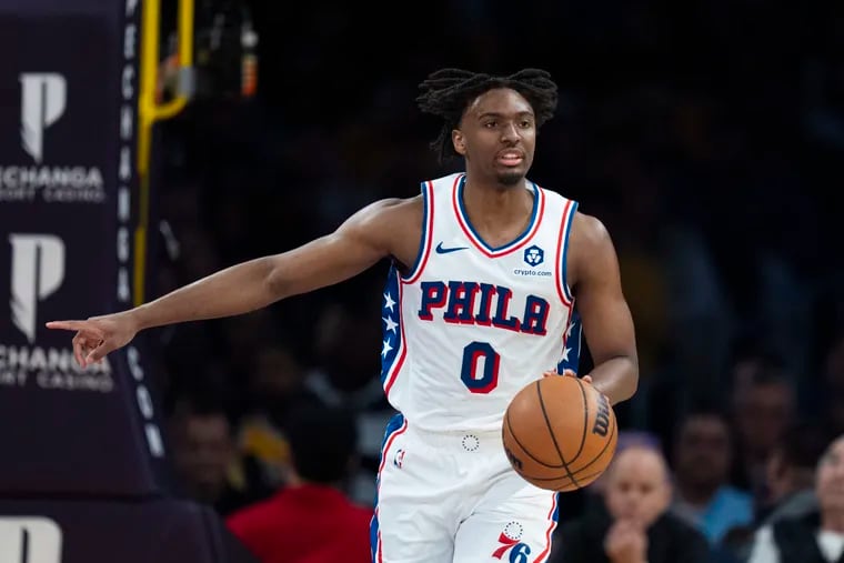 Tyrese Maxey scored 11 of his 27 points in the fourth quarter against the Lakers, bouncing back from a season-low six points on Wednesday.