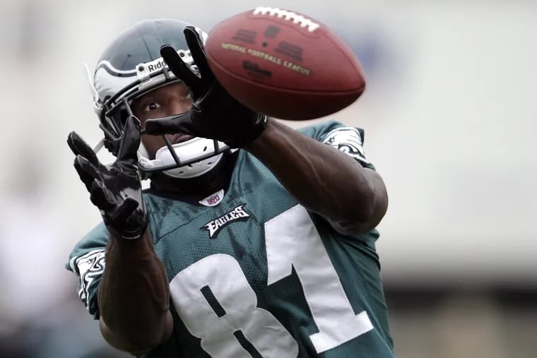 Jason Avant during his playing days with the Eagles.