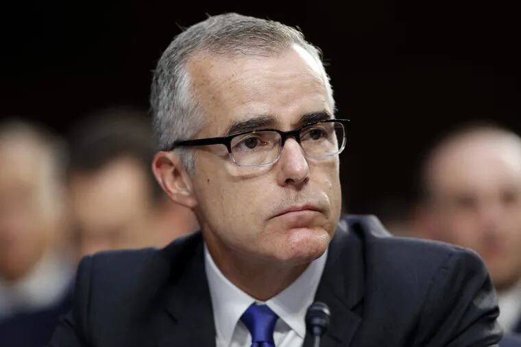 Andrew McCabe in a 2007 file photograph.
