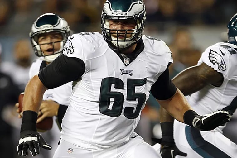 Tackle Lane Johnson back with Eagles after suspension