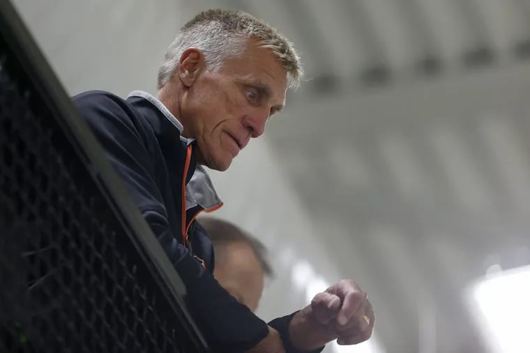 Flyers president Paul Holmgren has high hopes for his team.
