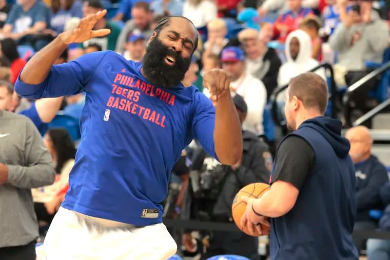 Where in the world is James Harden?