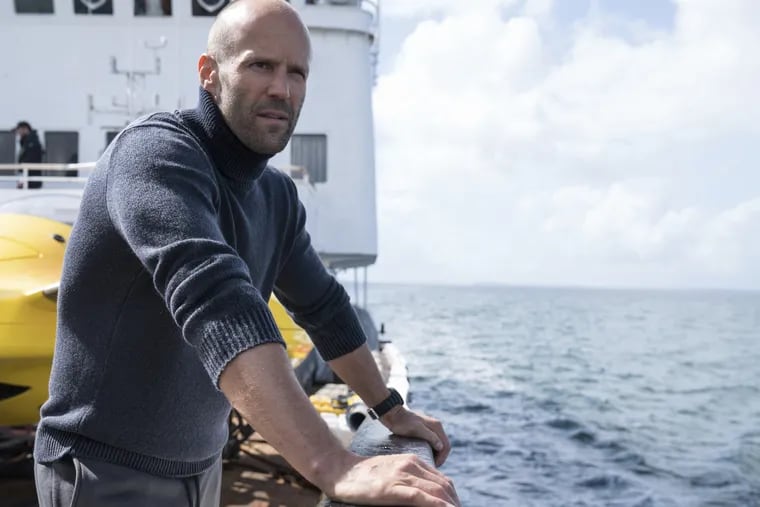 FILE – This file image released by Warner Bros. Entertainment shows Jason Statham in a scene from the film, "The Meg." The shark thriller "The Meg" became the latest success in Hollywood's sizzling summer, opening well above expectations with $44.5 million in ticket sales, according to box office estimates Sunday, Aug. 12, 2018.