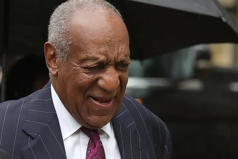 Bill Cosby arrives for his sentencing hearing at the Montgomery County courthouse in Norristown in September 2018.