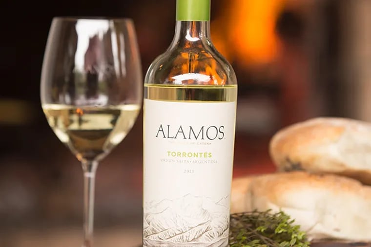 Torrontes from Argentinean winery Alamos.