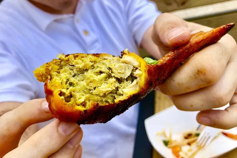 Chicken game changer Cambodian stuffed wings