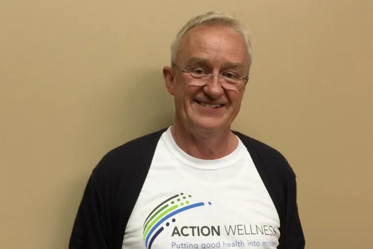 Kevin J. Burns, executive director of Action Wellness, announced the Philadelphia services organization's new name Monday, saying it reflected a mission beyond what its old name, ActionAIDS, conveyed.