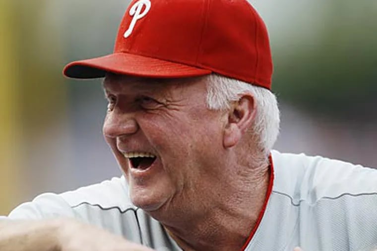 "You're always looking to get better," manager Charlie Manuel said. (Carolyn Kaster/AP)