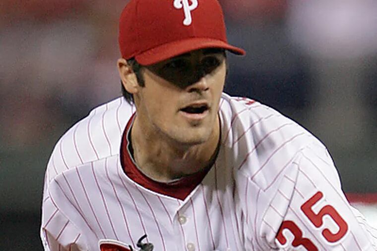 In his last five starts, Phillies pitcher Cole Hamels has a 0.49 ERA. (Yong Kim/Staff Photographer)