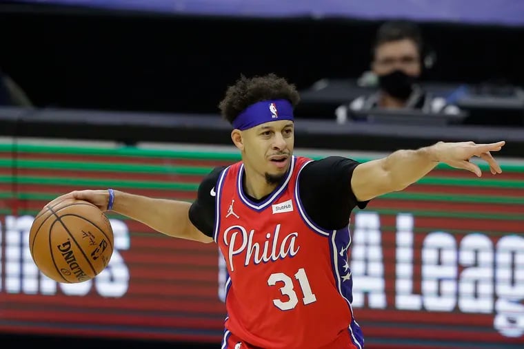Sixers guard Seth Curry has struggled to regain his form after clearing the NBA’s COVID-19 health and safety protocols.