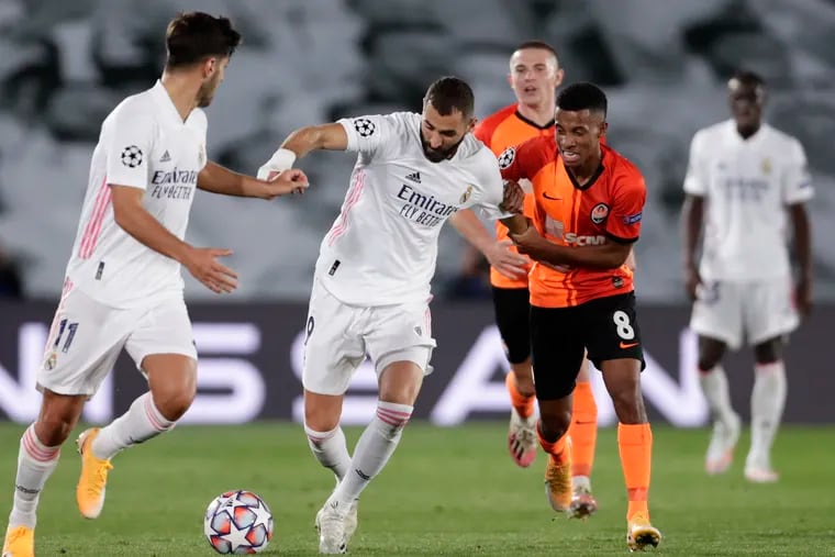 Real Madrid and Shakhtar Donetsk meet for the first time since Shakhtar's upset win at Madrid in the opening week of the Champions League group stage.