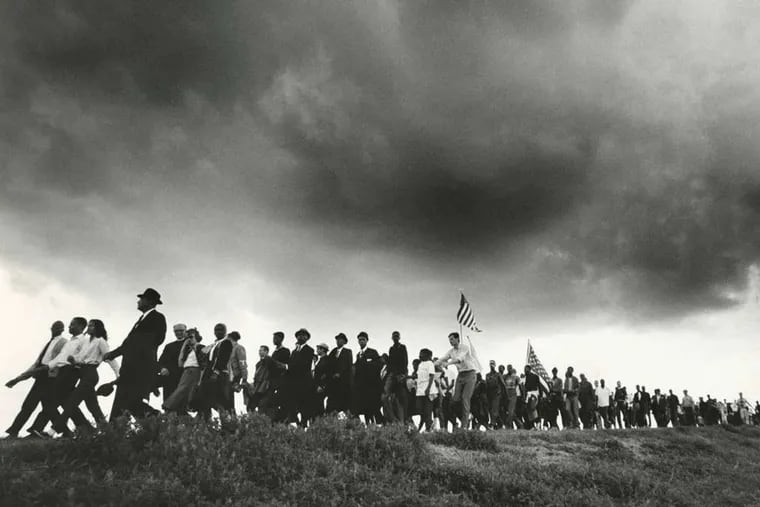 The Selma to Montgomery march for voting rights in the spring of 1965, by Civil Rights photographer James Karales, staff photographer at LOOK magazine