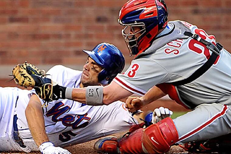 The Phillies and Mets begin a three-game series at Citizens Bank Park tonight. (Kathy Kmonicek/AP file photo)