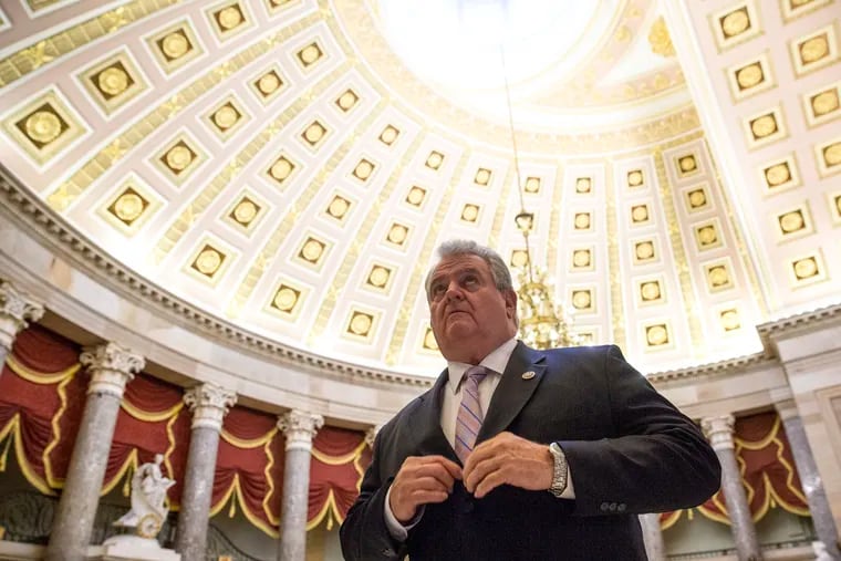 U.S. Rep. Bob Brady stands in the United States Capitol rotunda in Washington, D.C. on Thursday, Dec. 20, 2018. Brady, who has represented Philadelphia in congress for two decades, is retiring this month. HEATHER KHALIFA / Staff Photographer