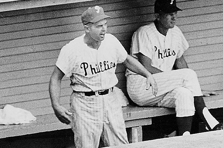 Former Phillies manager Gene Mauch. (File photo)