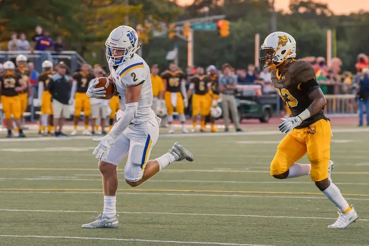 James Gillespie, Widener wide receiver, is back from broken collarbone and starring for the Pioneers. He’s also the older brother of Villanova hoops player Collin. .