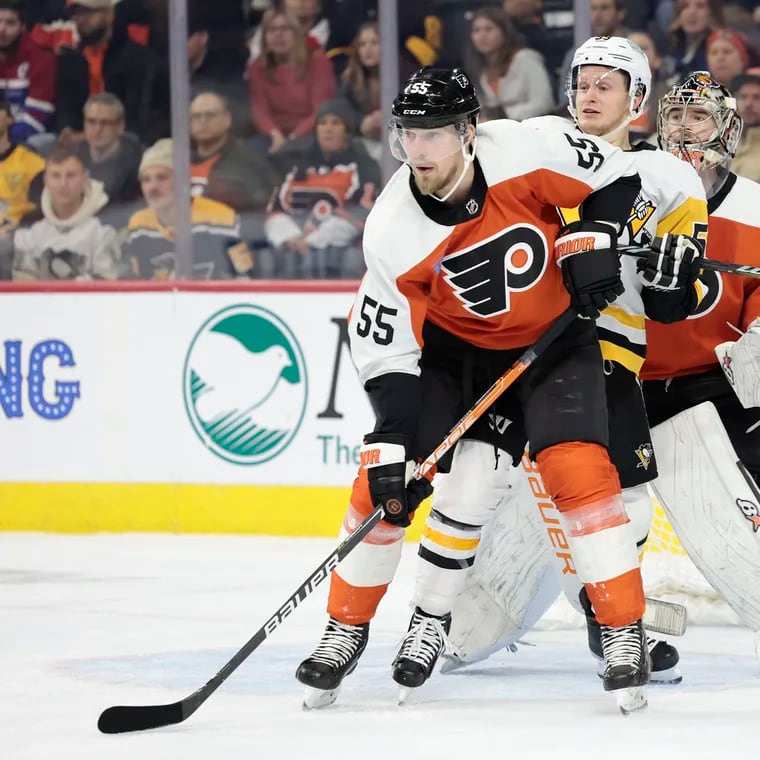 Flyers defenseman Rasmus Ristolainen recently had surgery to repair his triceps.