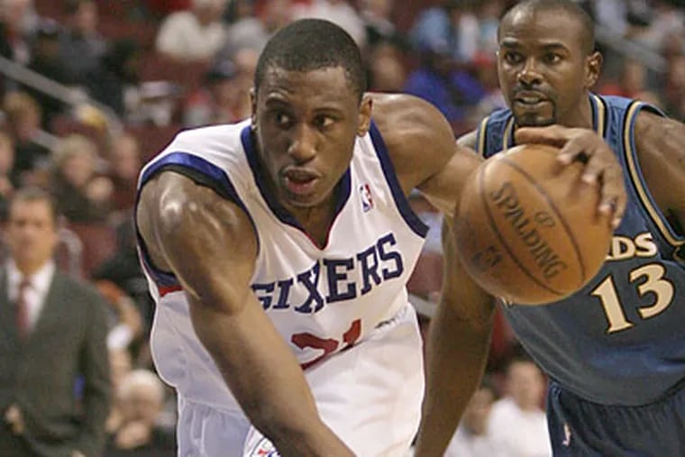 Thaddeus Young's game has improved since the 76ers drafted him in 2007. (Yong Kim/Staff file photo)