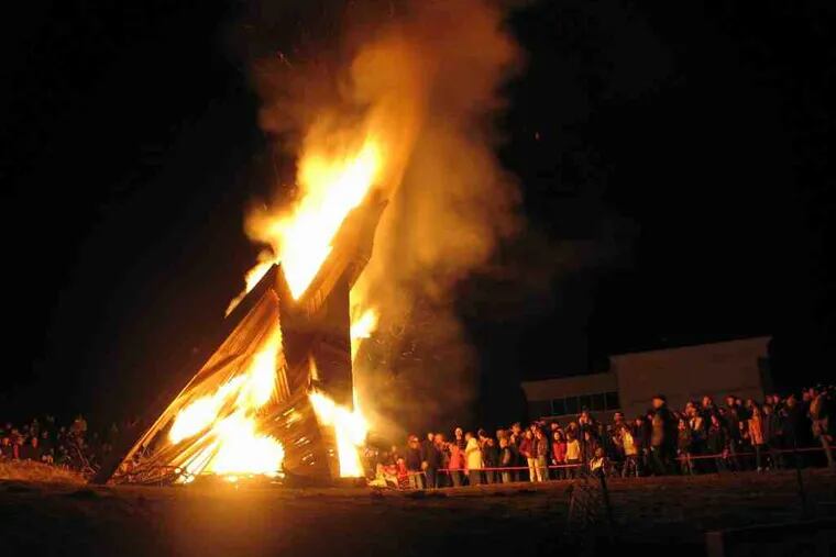 Firebird Festival events Saturday in Phoenixville include a craft bazaar, performers, and the burning of the 28-foot wooden phoenix.