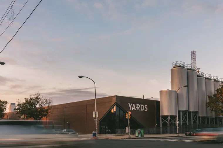2019 view of Yards Brewing Co.'s new plant at Fifth and Spring Garden Streets in Philadelphia