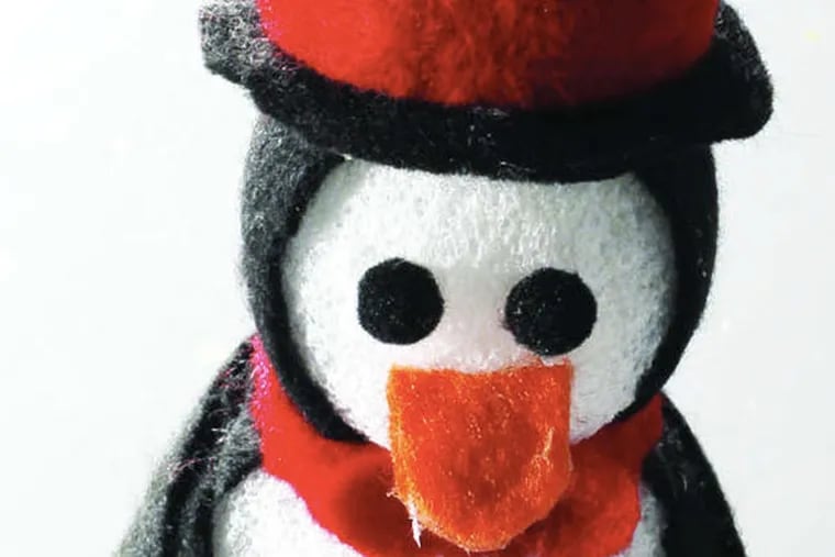 Keep warm inside, make a cool penguin. (Tribune News Service)