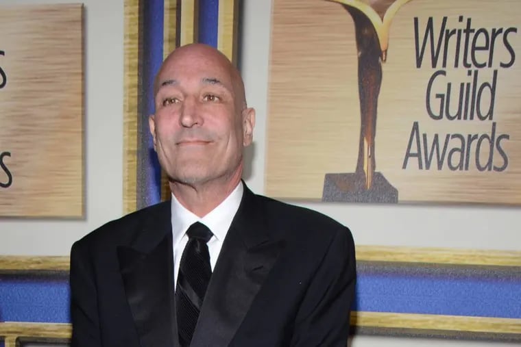 FILE - In this Feb. 1, 2014 file photo, Sam Simon arrives at the Writers Guild Awards, in Los Angeles. Simon, a co-creator of "The Simpsons" who made a midlife career shift into philanthropy and channeled much of his personal fortune into social causes including animal welfare, has died Sunday, March 8, 2015, after a long bout with cancer.  He was 59. (Photo by Tonya Wise/Invision/AP, File)